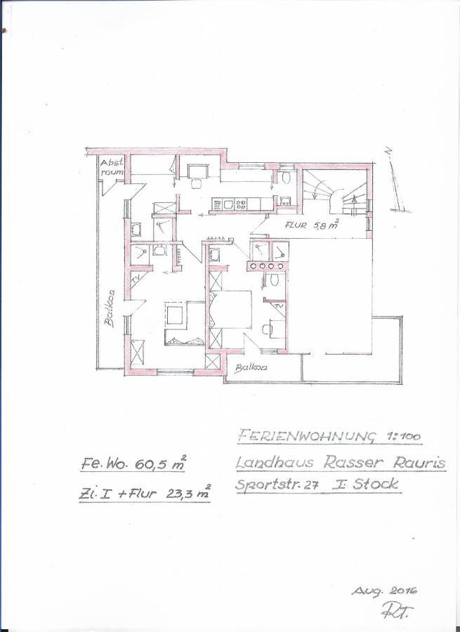 Landhaus Rasser Rauris Exteriör bild
